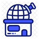 Observatory Astronomy Space Icon