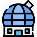 Observatory Astronomical Space Icon