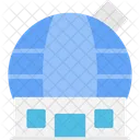 Observatory Astronomical Space Icon