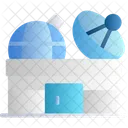 Observatory Astronomical Space Icon