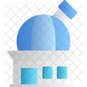 Observatory Astronomical Space Icon