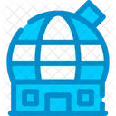 Observatory Astronomical Space Icon