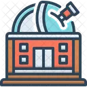 Observatory Astronomical Telescope Icon