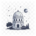 Astronomy Space Telescope Icon