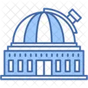 Observatory Telescope Astronomy Icon