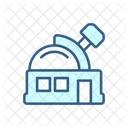 Galaxy Observatory Telescope Icon