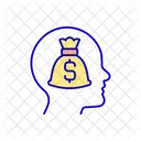 Money Obsession Disorder Icon