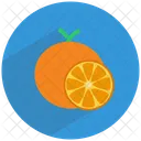 Obst Orange Zitrus Symbol