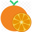 Obst Orange Zitrus Symbol