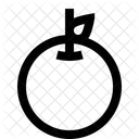 Obst Apfel Training Symbol
