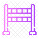 Obstacle Barrier Fence Icon