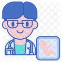 Obstetrician Doctor Male Icon
