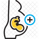 Obstetrics Childbirth Caring Icon