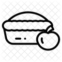 Obstkuchen  Symbol