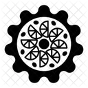 Obstkuchen Symbol