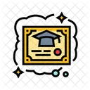 Obter Diploma Sonho Ícone
