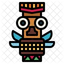 Tiki Mascara Culturas Icon