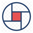 Obturador de la cámara  Icono