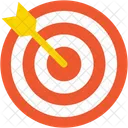 Bersaglio Bullseye Freccia Icon