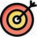 Bullseye Bersaglio Obiettivo Icon