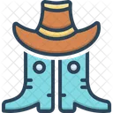 Occidental Vaquero Sombrero Icon