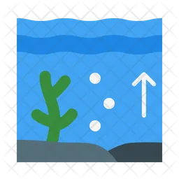 Ocean acidification  Icon