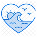 Coeur de l'océan  Icône