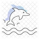 Ocean Friendly Eco Friendly Marine Conservation Icon