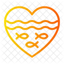 Ocean Heart  Icon