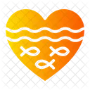 Ocean Heart  Icon