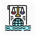 Ocean Law Icon