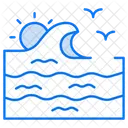 海の波  アイコン