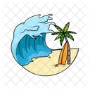 Ocean Wave Wave Sea Icon