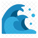 Abstract Vector Wave Icon