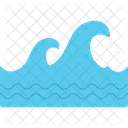 Ocean Waves Sea With Giant Waves Water Waves Icône