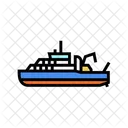 Oceanographic Research Vessel Icon