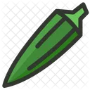 Okra Signore Dito Icon