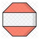 Octagon Shape Geometry Icon