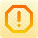 Octagon Exclamation Caution Attention Icon
