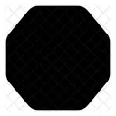 Octagon Celebration Decoration Icon