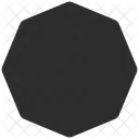 Octagon Celebration Decoration Icon