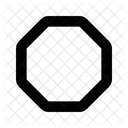 Octagon Shape Polygon Icon