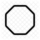Octagon Shape Polygon Icon