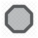 Octagon Shape Polygon Icon