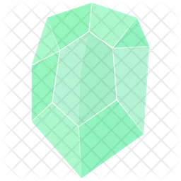 Octagon Mineral Green Diamond  Icon