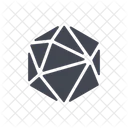 Octagonal Diamond Bubble Icon