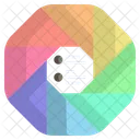 Octagonal Concept Layout Icon