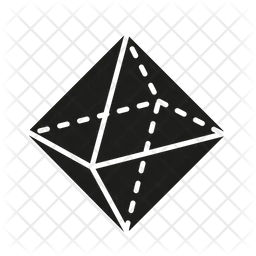 Octahedron  Icon
