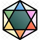 Star Octahedron Sacred Geometry Icon