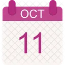 Calendar Halloween Date Icon